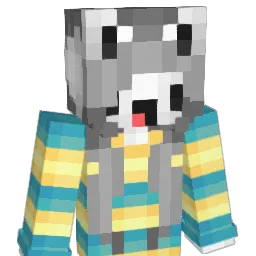WDGastergirl Minecraft avatar bust
