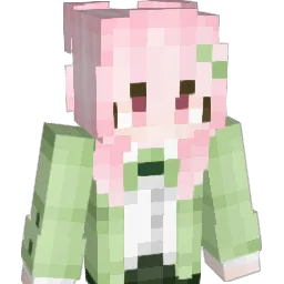WKJ008 Minecraft avatar bust