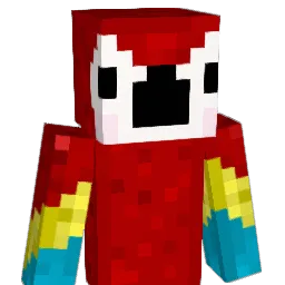 WOOMOOSELA Minecraft avatar bust