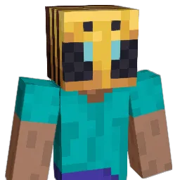 WUHAHAHAH Minecraft avatar bust