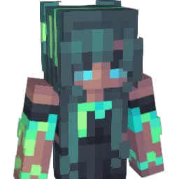 WWOLFGIRL2004 Minecraft avatar bust