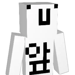 W_seok Minecraft avatar bust