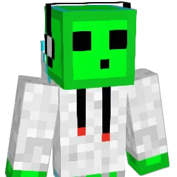 Wackelpudding Minecraft avatar bust