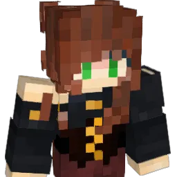 WaffleHere Minecraft avatar bust