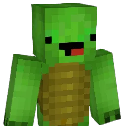Waffleinator Minecraft avatar bust