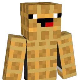 WafflezHD Minecraft avatar bust