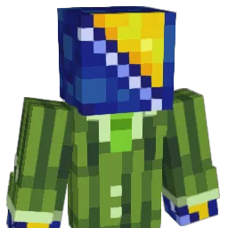Wah0o Minecraft avatar bust