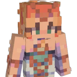 WaldElf Minecraft avatar bust