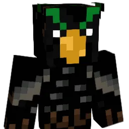 WalkingCrow Minecraft avatar bust