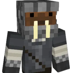 Walrussian Minecraft avatar bust