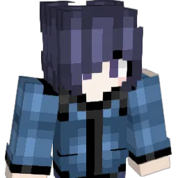Wanhunzi Minecraft avatar bust