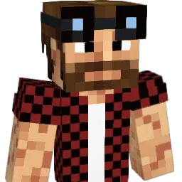 WarBroud Minecraft avatar bust