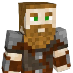 WarViking Minecraft avatar bust