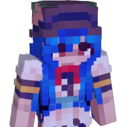Water3696 Minecraft avatar bust