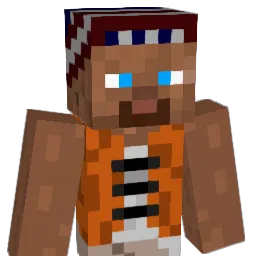 WaterWorld Minecraft avatar bust