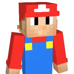 Watergorl Minecraft avatar bust