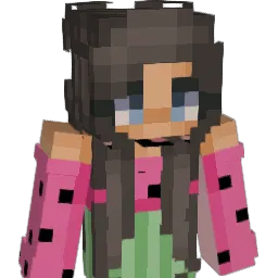Watermelon408 Minecraft avatar bust