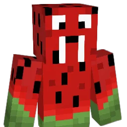 WatermelonWalrus Minecraft avatar bust