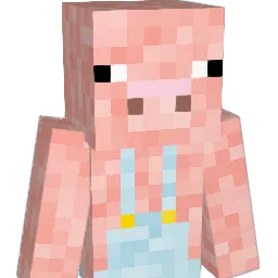 Watpoppin Minecraft avatar bust