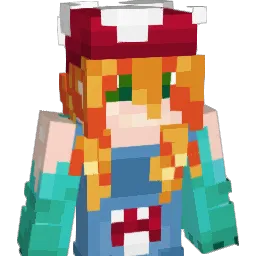 Wavetronik Minecraft avatar bust