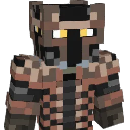 Waxez Minecraft avatar bust