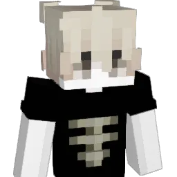 Wealthy Minecraft avatar bust
