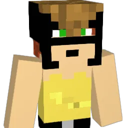 Webbigale Minecraft avatar bust