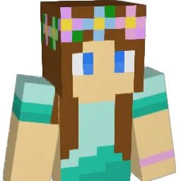 WeeDolphin Minecraft avatar bust
