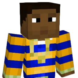 WeebPoopy Minecraft avatar bust
