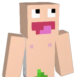 WeepingNipple Minecraft avatar bust