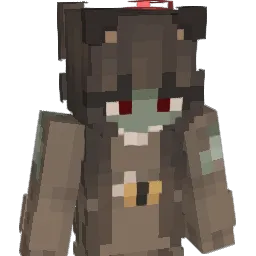 Weihnachtsbiene Minecraft avatar bust