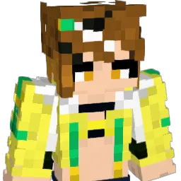 Welcume Minecraft avatar bust