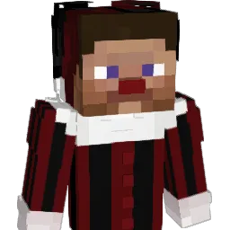 WellClown Minecraft avatar bust