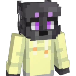 Werewolp Minecraft avatar bust