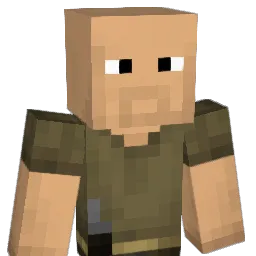 What125 Minecraft avatar bust