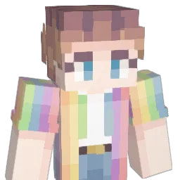 Whimbrell Minecraft avatar bust