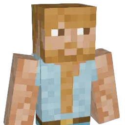 WhiskeyWolfman Minecraft avatar bust