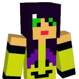 Whitas Minecraft avatar bust
