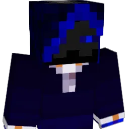 White555 Minecraft avatar bust