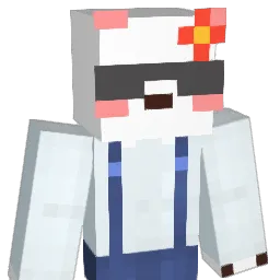 WhiteBears Minecraft avatar bust