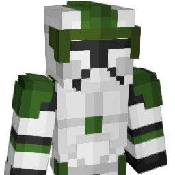 WhiteFS Minecraft avatar bust
