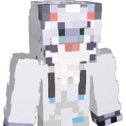 WhiteGX Minecraft avatar bust