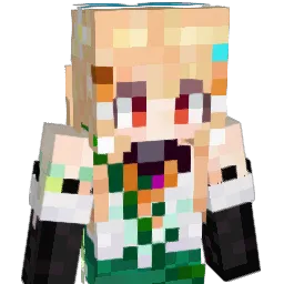 WhiteGengar Minecraft avatar bust