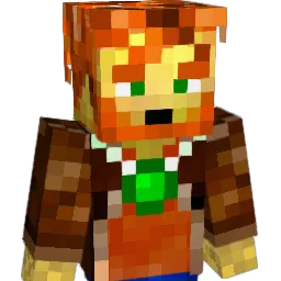 WhiteGinger3000 Minecraft avatar bust