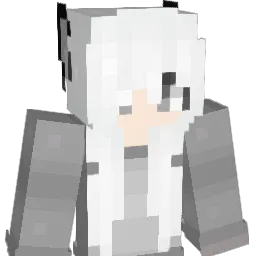 WhiteWolfsPaw Minecraft avatar bust