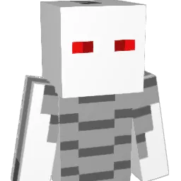 WhiteZR Minecraft avatar bust