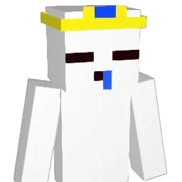 White_La Minecraft avatar bust
