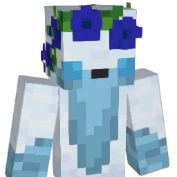 White_security Minecraft avatar bust