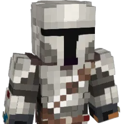 Whiteshell Minecraft avatar bust