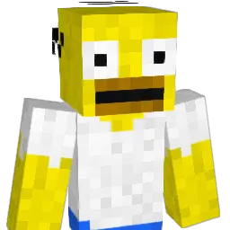 Whiteyboy Minecraft avatar bust